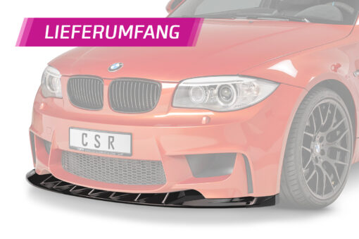 Lame de parechoc avant pour BMW Série 1 E82 M Coupe (2011-2012)