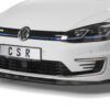 Lame de parechoc avant pour VW e-Golf toutes carrosseries (02/2014-12/2020) - Fabriqué en ABS (6 finitions au choix)
