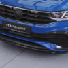 Lame de parechoc avant pour VW Tiguan II (Typ AD1) R-Line (facelift) (depuis 09/2020) - Fabriqué en ABS (6 finitions au choix)