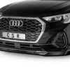 Lame de parechoc avant pour Audi Q3 (Typ F3) Sportback finition de base et S-Line (depuis 2019) - Fabriqué en ABS (6 finitions au choix)