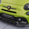 Lame de parechoc avant pour Fiat Abarth 595 toutes carrosseries (facelift) (depuis 2016) - Fabriqué en ABS (6 finitions au choix)