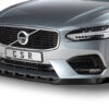 Lame de parechoc avant pour Volvo S90 toutes carrosseries préfacelift (2016-02/2020) - Fabriqué en ABS (6 finitions au choix)