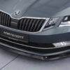 Lame de parechoc avant pour Skoda Octavia III (Typ 5E) toutes carrosseries (2016-2019) - Fabriqué en ABS (6 finitions au choix)