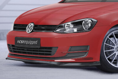 Lame de parechoc avant pour VW Golf 7 Finition basique (pré-Facelift) (08/2012-2017)