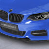 Lame de parechoc avant pour BMW Série 2 (F22 / F23) Pack M (11/2013-07/2021) - Fabriqué en ABS (6 finitions au choix)