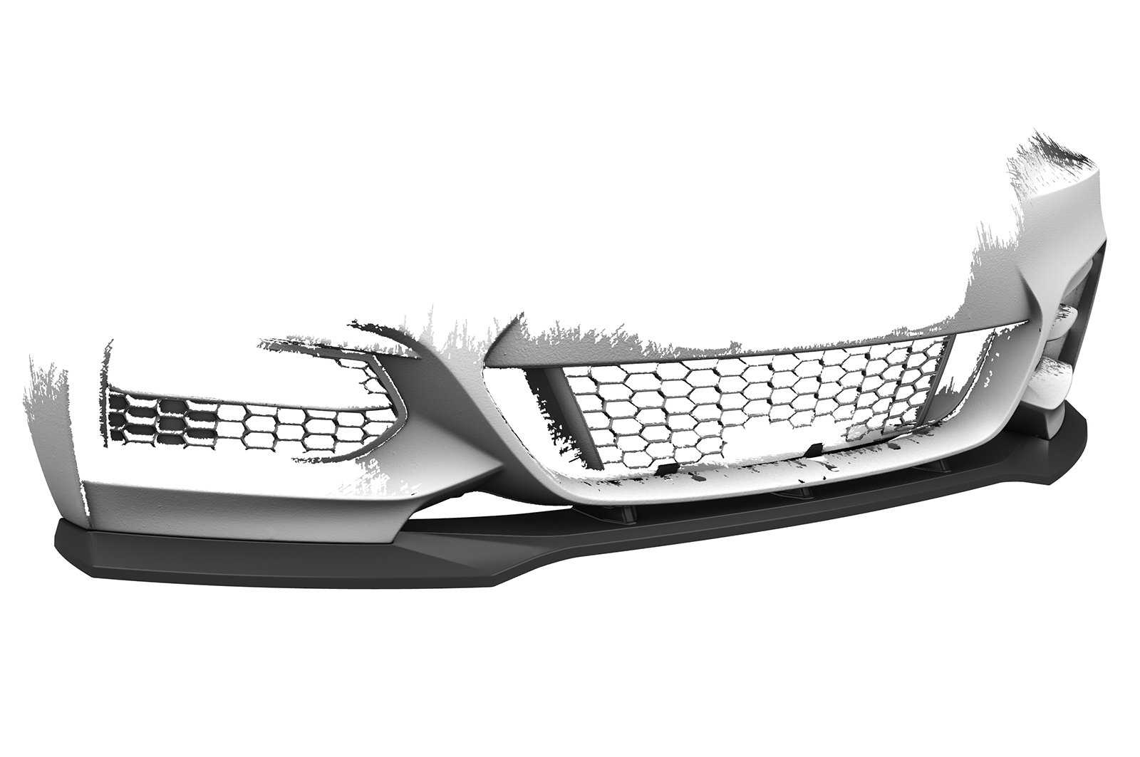 Lame de parechoc avant pour BMW Série 2 (F22 / F23) Pack M (11/2013-07/2021) - Fabriqué en ABS (6 finitions au choix)