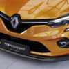 Lame de parechoc avant pour Renault Clio V toutes carrosseries (depuis 2019) - Fabriqué en ABS (6 finitions au choix)