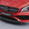 Lame de parechoc avant pour Mercedes-Benz CLA C117 X117 AMG-Line (facelift) (depuis 2016) - Fabriqué en ABS (6 finitions au choix)
