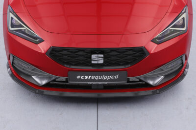 Lame de parechoc avant pour Seat Leon IV (Typ KL) toutes carrosseries (depuis 2020) - Fabriqué en ABS (6 finitions au choix)