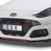 Lame de parechoc avant pour Hyundai I10 3. Generation N-Line (depuis 2020) - Fabriqué en ABS (6 finitions au choix)