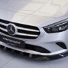 Lame de parechoc avant pour Mercedes-Benz Classe B W247 toutes carrosseries (depuis 12/2018) - Fabriqué en ABS (6 finitions au choix)
