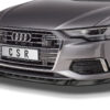 Lame de parechoc avant pour Audi A6 C8 Typ (4K / F2) toutes carrosseries (2018-2023) - Fabriqué en ABS (6 finitions au choix)