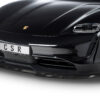Lame de parechoc avant pour Porsche Taycan / Taycan 4S Sport berline et Cross Turismo (depuis 2019) - Fabriqué en ABS (6 finitions au choix)