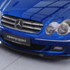 Lame de parechoc avant pour Mercedes-Benz CLK A209 / C209 cabriolet et coupé (facelift) (2005-2009) - Fabriqué en ABS (6 finitions au choix)