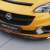 Lame de parechoc avant pour Opel Corsa E OPC / GSI (03/2015-06/2019) - Fabriqué en ABS (6 finitions au choix)