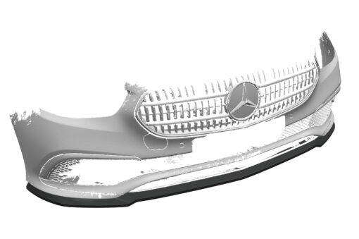 Lame de parechoc avant pour Mercedes Benz Classe E (W213) toutes carrosseries (auch Modellpflege) (depuis 2016)