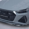 Lame de parechoc avant pour Audi RS6 C8 / RS7 C8 (4K) toutes carrosseries (depuis 2019) - Fabriqué en ABS (6 finitions au choix)