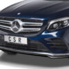 Lame de parechoc avant pour Mercedes-Benz GLC (X253 / C253) AMG-Line (préfacelift) (06/2015-2019) - Fabriqué en ABS (6 finitions au choix)
