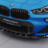 Lame de parechoc avant pour BMW X2 F39 Pack M (depuis 2018) - Fabriqué en ABS (6 finitions au choix)