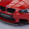 Lame de parechoc avant pour BMW M3 E90 / E92 / E93 uniquement avec ajout avant M Performance (09/2007-09/2013) - Fabriqué en ABS (6 finitions au choix)