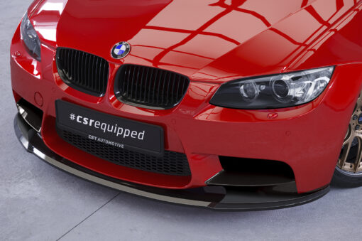 Lame de parechoc avant pour BMW M3 E90 / E92 / E93 uniquement pour splitter avant M Performance (09/2007-09/2013)