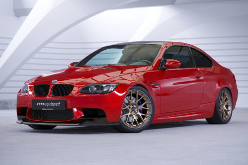 Lame de parechoc avant pour BMW M3 E90 / E92 / E93 uniquement pour splitter avant M Performance (09/2007-09/2013)