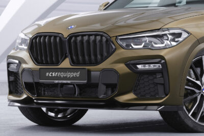 Lame de parechoc avant pour BMW X6 (G06) Pack M / M50i (depuis 2019)