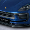 Lame de parechoc avant pour Porsche Macan toutes carrosseries (facelift 2021) (depuis 2021) - Fabriqué en ABS (6 finitions au choix)