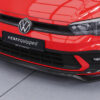 Lame de parechoc avant pour VW Polo VI 2G (Typ AW) GTI / R-Line (facelift) (depuis 2021) - Fabriqué en ABS (6 finitions au choix)