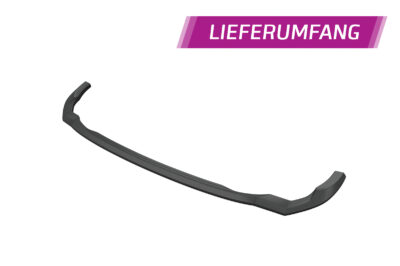 Lame de parechoc avant pour VW Polo VI 2G (Typ AW) GTI / R-Line (facelift) (depuis 2021) - Fabriqué en ABS (6 finitions au choix)