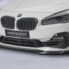 Lame de parechoc avant pour BMW Série 2 (F45) Active Tourer (facelift) (03/2018-2021) - Fabriqué en ABS (6 finitions au choix)