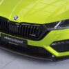 Lame de parechoc avant pour Skoda Octavia IV RS / RS Plus (depuis 2020) - Fabriqué en ABS (6 finitions au choix)