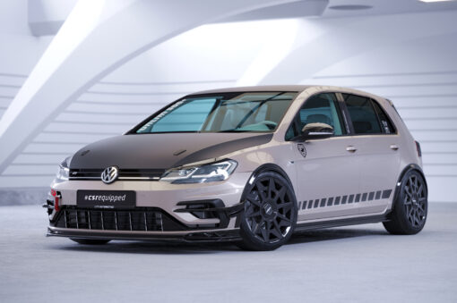 Lame de parechoc avant pour VW Golf 7 (Typ AU) R (Facelift) (2017-2021)