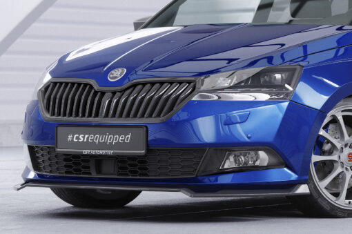 Lame de parechoc avant pour Skoda Fabia 3 (Typ NJ) toutes carrosseries (Facelift) (2019-2021)