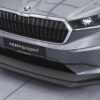 Lame de parechoc avant pour Skoda Enyaq iV toutes carrosseries (depuis 2020) - Fabriqué en ABS (6 finitions au choix)