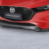 Lame de parechoc avant pour Mazda 3 (Typ BP) toutes carrosseries (depuis 2019) - Fabriqué en ABS (6 finitions au choix)