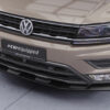 Lame de parechoc avant pour VW Tiguan 2 (Typ AD) finition de base (2016-06/2020) - Fabriqué en ABS (6 finitions au choix)