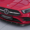 Lame de parechoc avant pour Mercedes-Benz Classe A W177 AMG-Line / A35 AMG (depuis 2018) - Fabriqué en ABS (6 finitions au choix)
