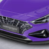 Lame de parechoc avant pour Hyundai I30 (PD) toutes carrosseries (facelift) (depuis 2020) - Fabriqué en ABS (6 finitions au choix)