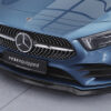 Lame de parechoc avant pour Mercedes-Benz Classe A W177 AMG-Line / A35 AMG (depuis 2018) - Fabriqué en ABS (6 finitions au choix)
