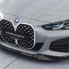 Lame de parechoc avant pour BMW Série 4 (G26) / i4 Gran coupé Pack M / sowie M50 et M440i (depuis 2020) - Fabriqué en ABS (6 finitions au choix)