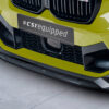 Lame de parechoc avant pour BMW X3 (F97) M Competition (facelift) (depuis 08/2021) - Fabriqué en ABS (6 finitions au choix)
