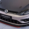 Lame de parechoc avant pour VW Golf 7 (Typ AU) R (facelift) (2017-2021) - Fabriqué en ABS 10mm (à peindre ou polir)