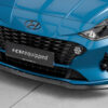 Lame de parechoc avant pour Hyundai I10 (3. Gen) toutes carrosseries (depuis 2019) - Fabriqué en ABS (6 finitions au choix)