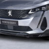 Lame de parechoc avant pour Peugeot 3008 (2. Gen) toutes carrosseries (facelift) (depuis 2020) - Fabriqué en ABS (6 finitions au choix)