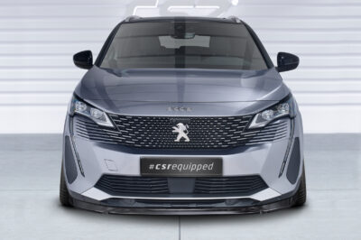 Lame de parechoc avant pour Peugeot 3008 (2. Gen) toutes carrosseries (facelift) (depuis 2020) - Fabriqué en ABS (6 finitions au choix)