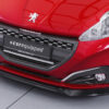 Lame de parechoc avant pour Peugeot 208 GTi (facelift) (10/2014-04/2018) - Fabriqué en ABS (6 finitions au choix)