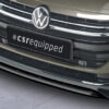 Lame de parechoc avant pour VW Arteon R-Line (facelift) - berline et Shooting Brake (depuis 2020) - Fabriqué en ABS (6 finitions au choix)