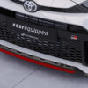 Lame de parechoc avant pour Toyota GR Yaris (XP21) toutes carrosseries (depuis 2020) - Fabriqué en ABS (6 finitions au choix)