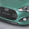 Lame de parechoc avant pour Hyundai Veloster MK1 Turbo (2012-2018) - Fabriqué en ABS (6 finitions au choix)